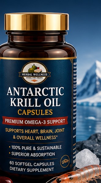 Antarctic Krill Oil Capsules